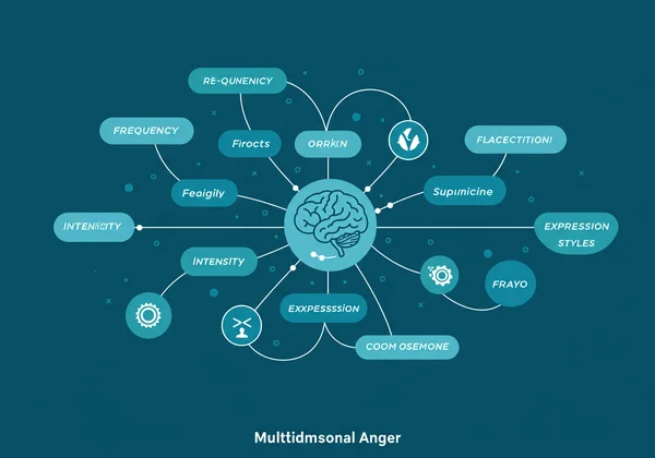Illustrating a multidimensional anger assessment process.