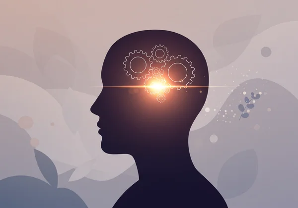 Person looking inward, reflecting on emotions