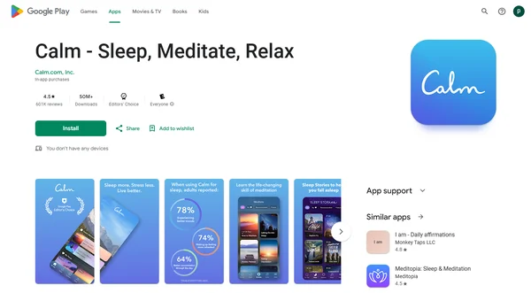 Calm - Sleep & Meditation