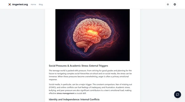 Teen Anger Issues Test: Why Teens Get Angry & How to Cope