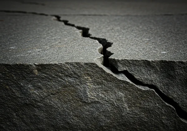 Abstract image of a cracked foundation symbolizing lost trust.